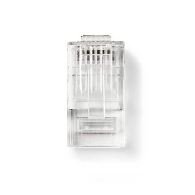 Nedis RJ45 krimp connectoren (UTP) voor CAT6 netwerkkabel (flexibel) - 10 stuks