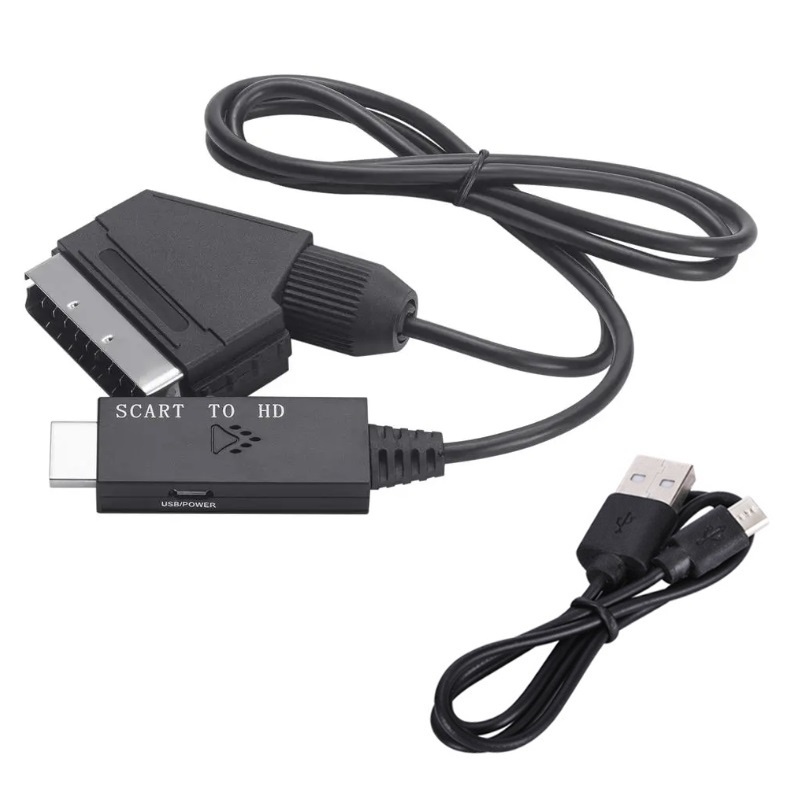 HDMI - Scart | Kabel/Converter | 1 meter | HDMI 1.3 High Speed | Dolphix
