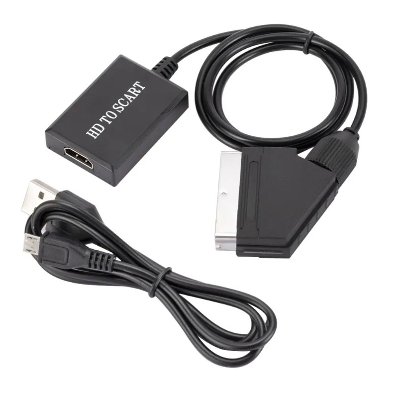 HDMI - Scart | Kabel/Converter | 1 meter | HDMI 1.3 High Speed | Dolphix