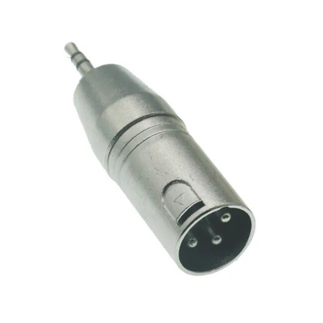 XLR (m) - 3,5mm Jack stereo (m) audio adapter