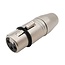 XLR (v) - 3,5mm Jack stereo (v) audio adapter