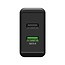 Goobay USB thuislader met 2 poorten - Quick Charge 3.0 - 28W / zwart