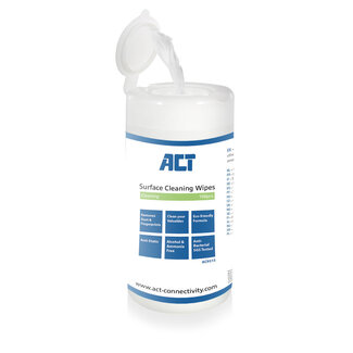 ACT ACT vochtige reinigingsdoekjes - 100 stuks in hersluitbare doseerbus