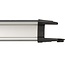 Brennenstuhl Premium-Alu-Line Technics stekkerdoos met 6 contacten (3x2) / zwart - 3 meter