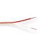 Nedis luidspreker kabel (CU koper) - 2x 0,75mm² / transparant - 1 meter