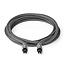 Nedis Premium digitale optische Toslink audio kabel / zwart - 1 meter