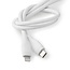 Nedis 8-pins Lightning naar USB-C siliconen kabel - USB2.0 - tot 27W / wit - 1,5 meter