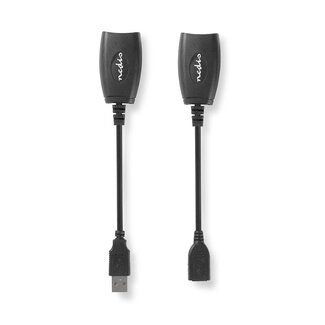 Nedis Nedis USB verlenger over netwerkkabel - USB1.1 - tot 0,5A - 50 meter