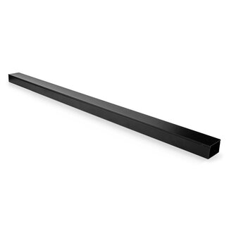 Nedis Nedis aluminium kabelgoot met cover en zelfklevende plakstrip - 110 x 6 cm / zwart
