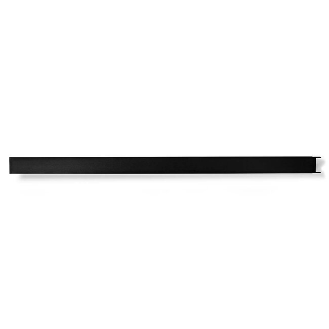 Nedis aluminium kabelgoot met cover - 110 x 6 cm / zwart