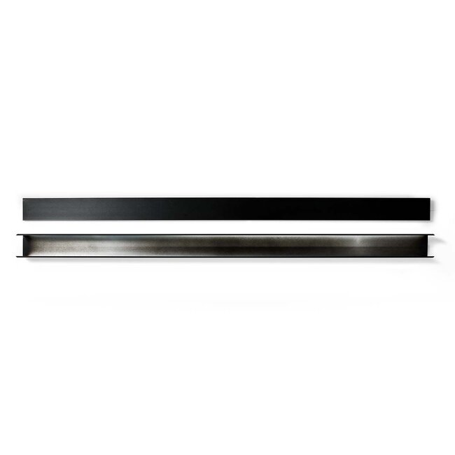 Nedis aluminium kabelgoot met cover - 110 x 6 cm / zwart