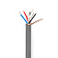 Nedis 4-aderige DMX-kabel van de rol - 4x 0,12mm / grijs - 1 meter