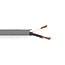 Nedis flexibele luidspreker kabel (CU koper) met mantel - 2x 2,50mm² / grijs - 1 meter