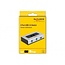 DeLOCK bi-directionele USB schakelaar 2x USB-B - 1x USB-A - USB3.0 / zilver/zwart