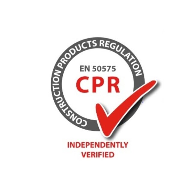 F/UTP CAT6 Gigabit netwerkkabel met vaste aders van de rol / LSZH - 1 meter