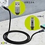 Goobay USB-C naar USB-A kabel - USB2.0 - tot 3A / nylon - 0,50 meter