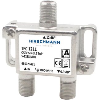Hirschmann Hirschmann multitap TFC1211 met 1 uitgang - 12 dB / 5-1218 MHz