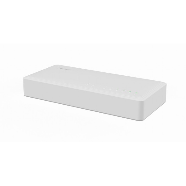 Gembird NSW-G8-01 netwerk-switch Unmanaged Gigabit Ethernet (10/100/1000) Wit