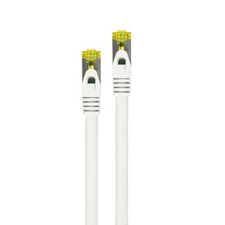 Python PYTHON S/FTP CAT7 10 Gigabit netwerkkabel / wit - LSZH - 0,50 meter