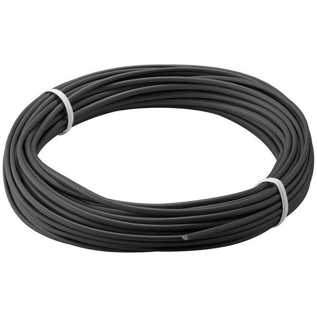 Pro Insulated copper wire black
