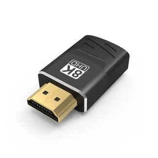 Universal HDMI poortbeschermer - HDMI2.1 (8K 60Hz + HDR) / zwart