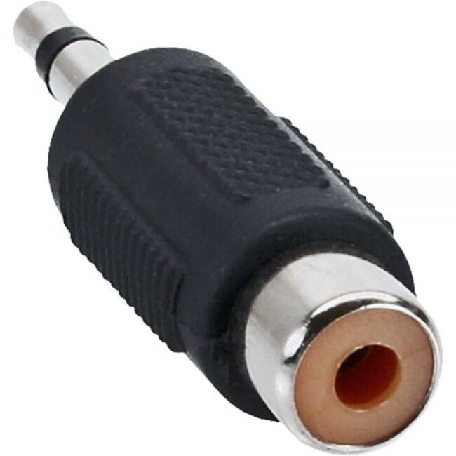3,5mm Jack mono (m) - Tulp mono (v) adapter
