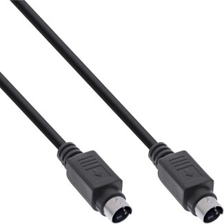 Dolphix S-Video / S-VHS videokabel / zwart - 1,5 meter