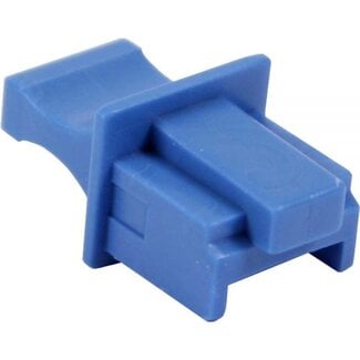 S-Impuls RJ45 (m) afsluitcover voor RJ45 (v) poort - per stuk / blauw