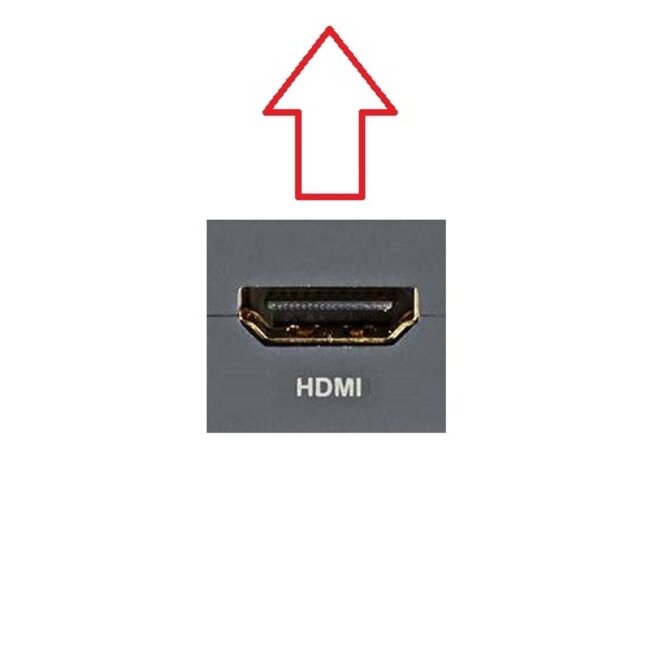 HDMI kabel - 90° haakse connectoren (boven/boven) - HDMI2.0 (4K 60Hz + HDR) - 0,30 meter