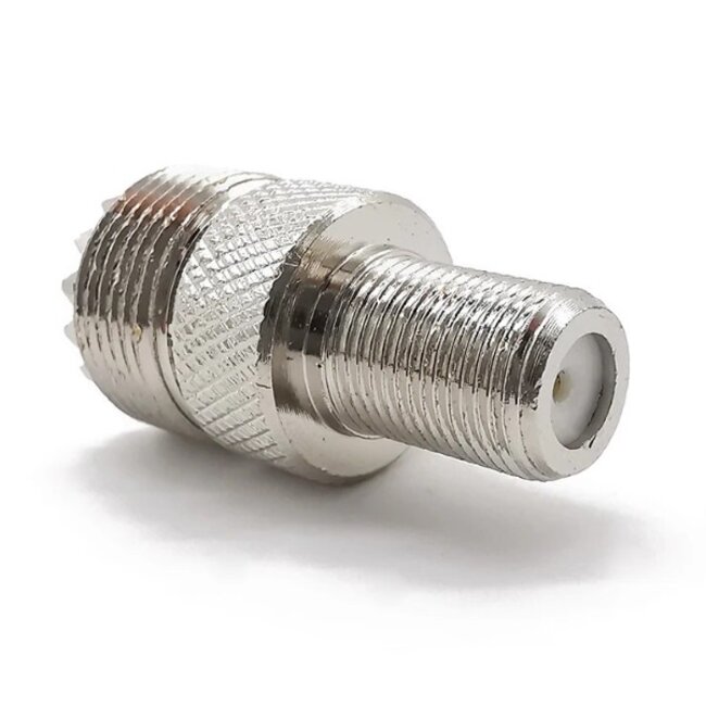 UHF (v) - F (v) adapter - 50 Ohm