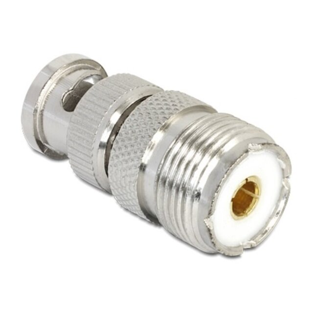 BNC (m) - UHF (v) adapter - 50 Ohm