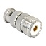 BNC (m) - UHF (v) adapter - 50 Ohm