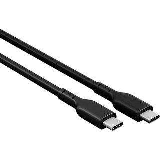Goobay USB-C naar USB-C kabel - USB2.0 - tot 240W / zwart - 1 meter