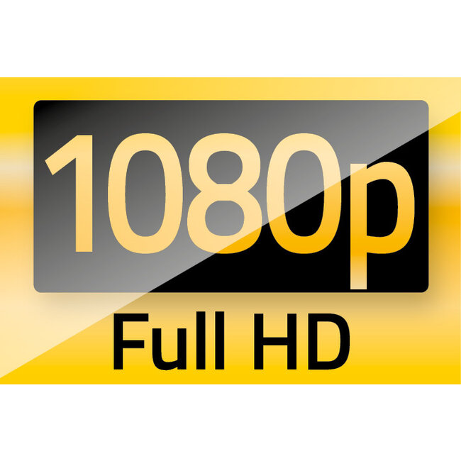 HDMI kabel - 90° haakse connectoren (links/links) - HDMI2.0 (4K 60Hz + HDR) - 1 meter