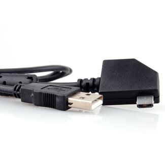 VHBW USB kabel compatibel met Nikon UC-E13 - 1 meter