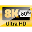 HDMI adapter - 90° haaks naar boven - HDMI2.1 (8K 60Hz + HDR) / zwart