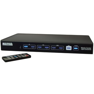 MaxTrack MaxTrack HDMI multiconverter schakelaar met afstandsbediening - versie 1.3 (Full HD 1080p)