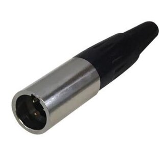 Electrovision Mini XLR 3-pins (TA3) connector (m)