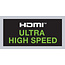 HDMI adapter - 90° haaks naar links - HDMI2.1 (8K 60Hz + HDR) / zwart