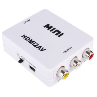 Dolphix HDMI naar Tulp Composiet AV converter / wit
