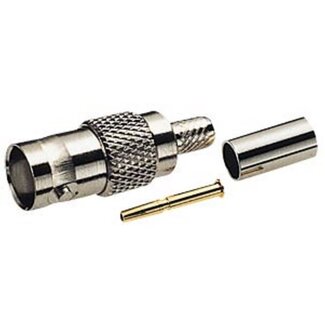 OKS BNC (v) krimp connector 93 Ohm voor RG62 kabel