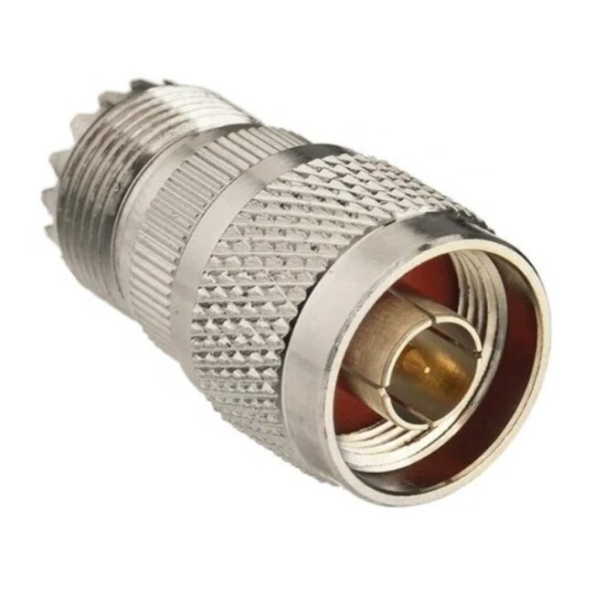 N (m) - UHF (v) adapter - 50 Ohm