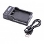 Camera acculader compatibel met o.a. Fujifilm NP-40, NP-60, NP-95, NP-120 en Kodak KLIC-5000, KLIC-5001 en KLIC-7005 accu's