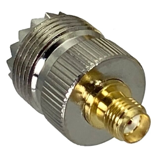 UHF (v) - SMA (v) adapter - 50 Ohm