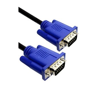 Dolphix VGA monitor kabel - CCS aders / zwart - 5 meter