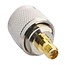 UHF (m) - SMA (v) adapter - 50 Ohm