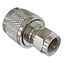 UHF (m) - F (m) adapter - 50 Ohm