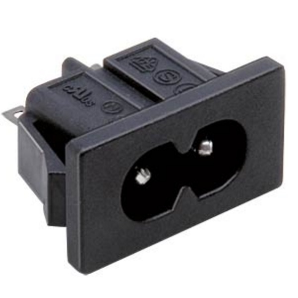 Snap In Module Outlet Snap-in module - 1x C8 / 8-vorimige plug | Onlinekabelshop.nl