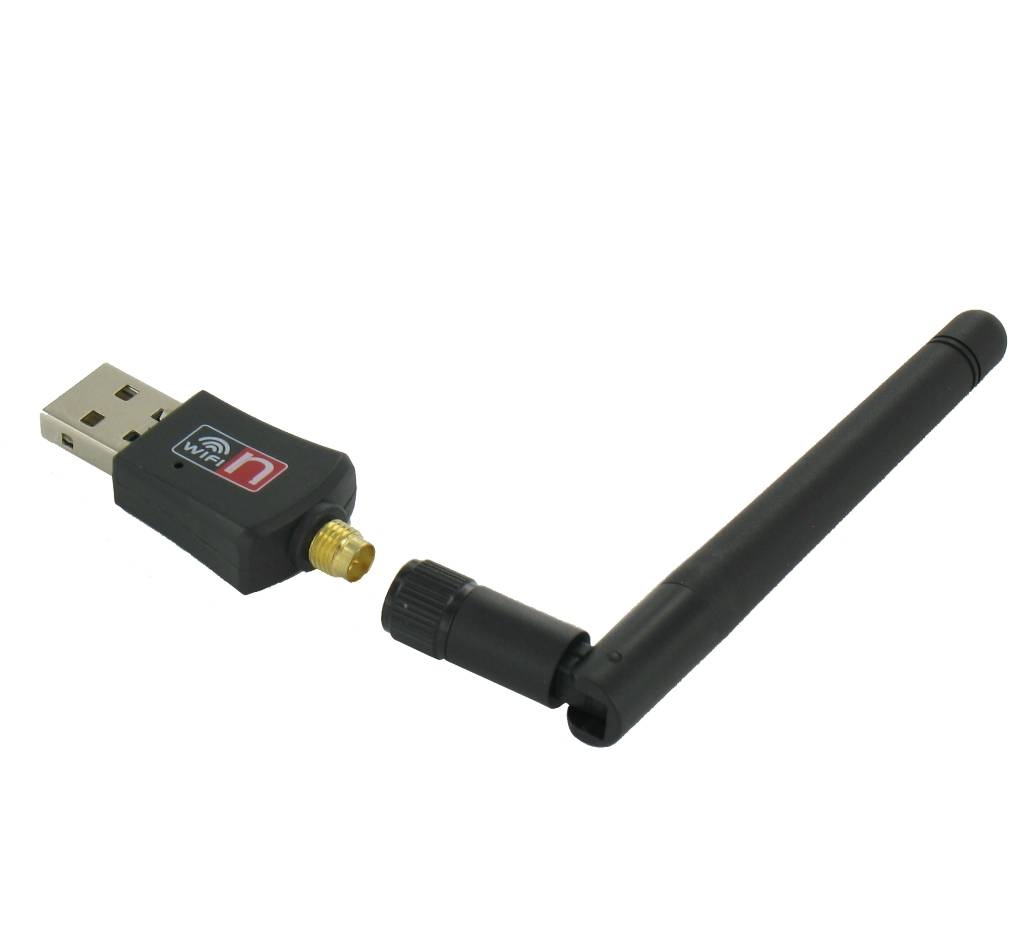 USB-A - WLAN / Wi-Fi dongle met externe antenne - N300 / 300 Mbps