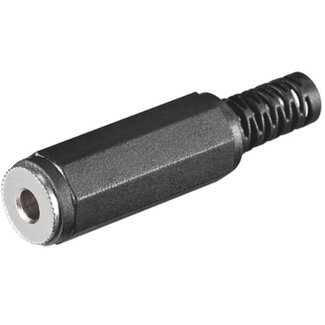 OKS Stereo 2,50mm Jack audio contra connector recht